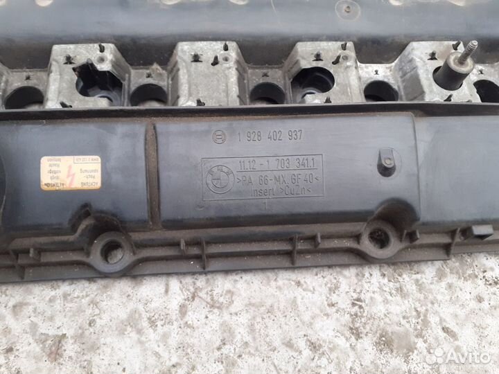 Крышка клапанная bmw m52b28, однованосная