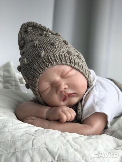 Шапка вязаная детская