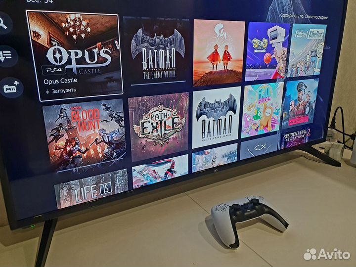 Sony PS5 с дисководом и более 70 игр