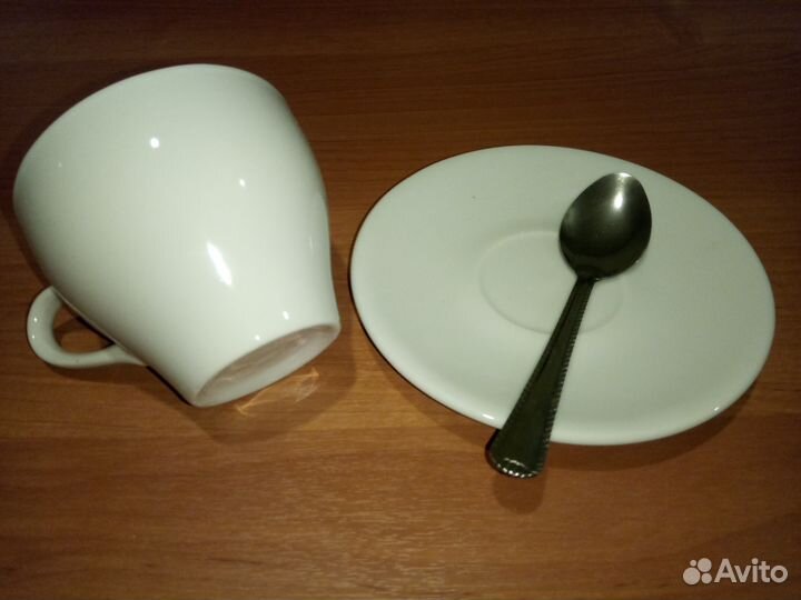 Чайный набор чашка блюдце ложка 25 шт