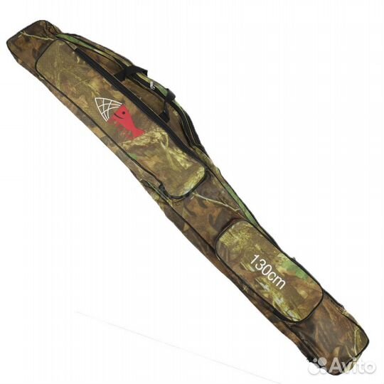 Чехол для удилищ (skyfish) 130 см. 2 кармана, кмф