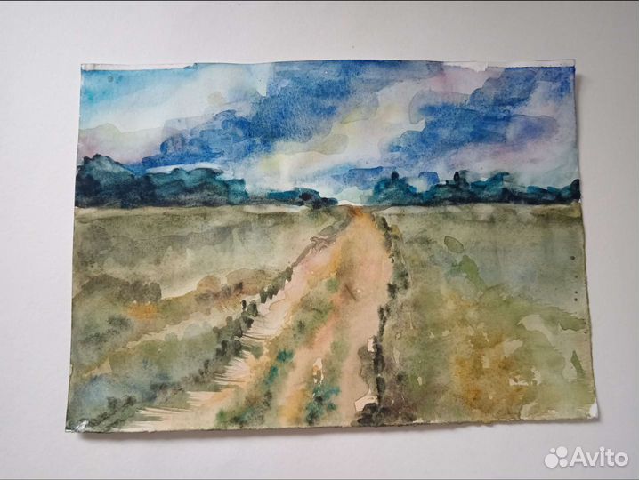 Акварельные пейзажи
