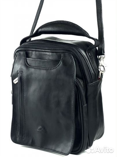 Мужская кожаная сумка Tony Perotti