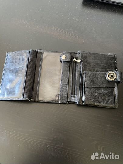 Кошелек мужской кожаный