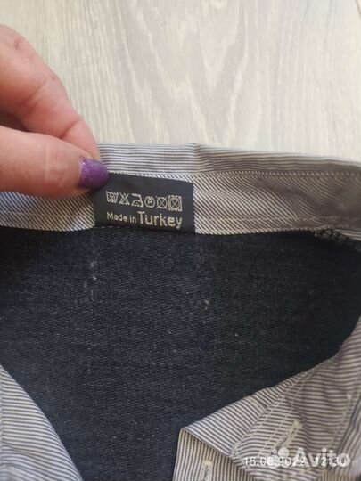 Рубашка обманка джемпер для школы