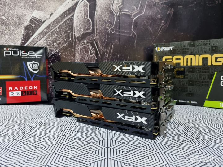 Видеокарты RX 580 8GB 2304SP