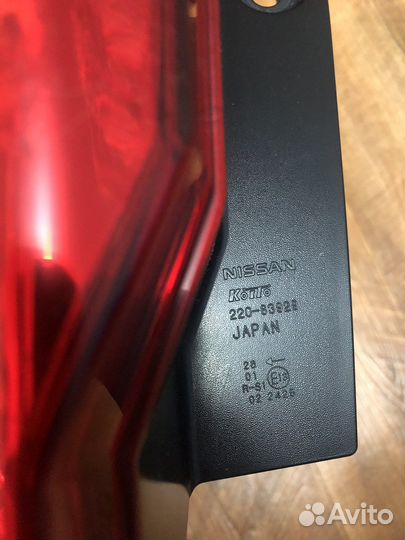 Фонарь задний левый на Nissan X-Trail T31