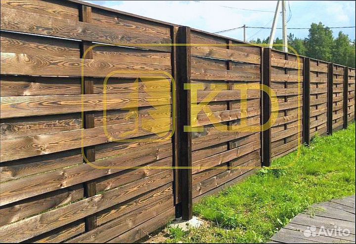 Штакетник для забора оптом от производителя