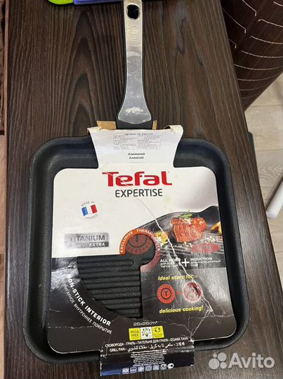 Сковорода для гриля tefal expertise 26 cm