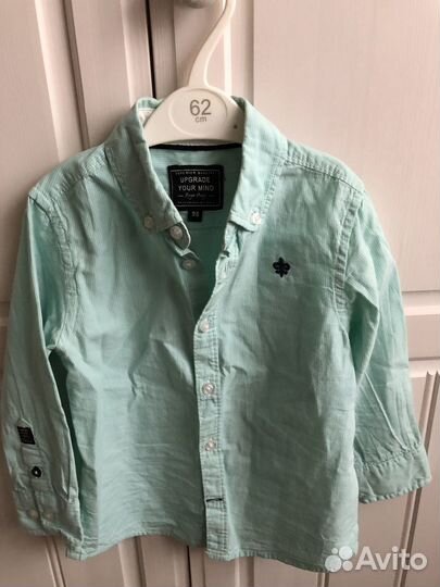 Рубашка на мальчика 98-104