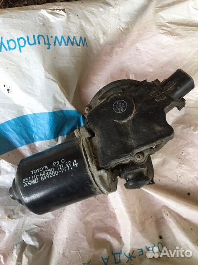 Мотор трапеции дворников прадо 120