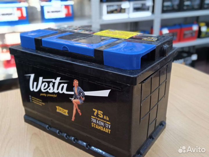 Авто Аккумулятор Westa 75ah Продажа доставка