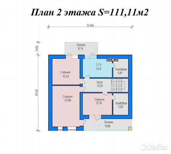 Проекты домов для ипотеки и строительства - 221 м2