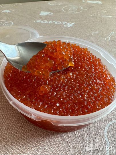 Красная икра горбуши