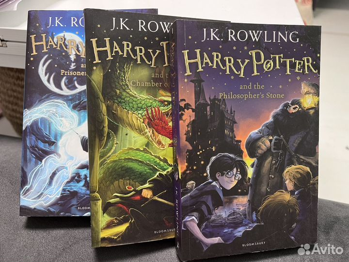 J. K. Rowling Harry Potter книги на английском