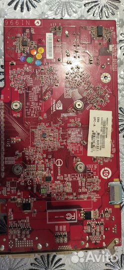 Видеокарта 9800gt