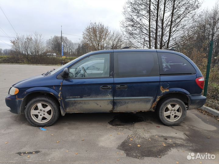 Dodge Caravan 2.4 AT, 2001, битый, 214 636 км