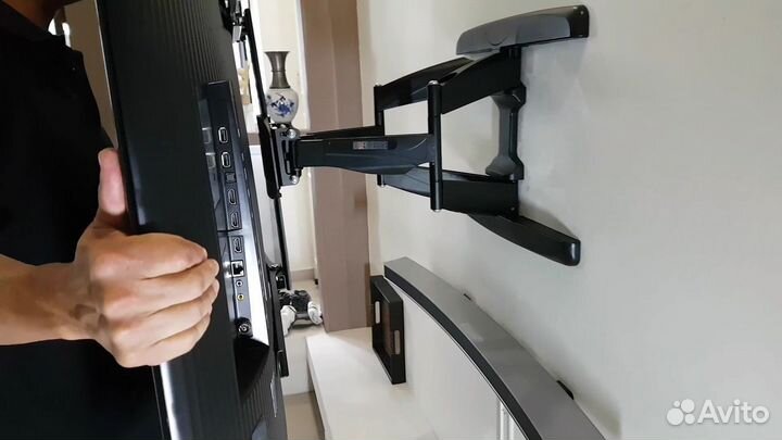 Установка кронштейна тв /tv кронштейна телевизора