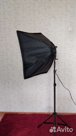 Софтбокс постоянного света на 4 лампы