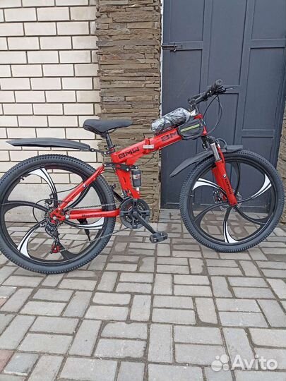 Новые складные двухподвес 26 литые диски, 21 скоро