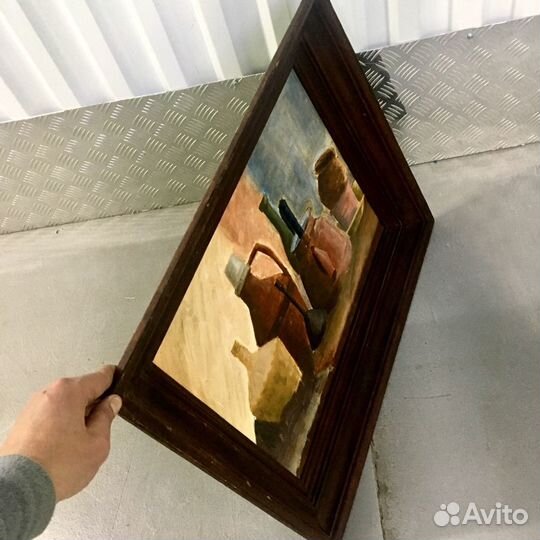 Винтажная картина масло