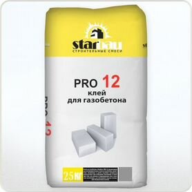 StarBau PRO 12 Клей для газобетона