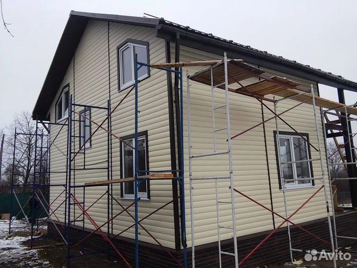 Обшивка домов сайдингом