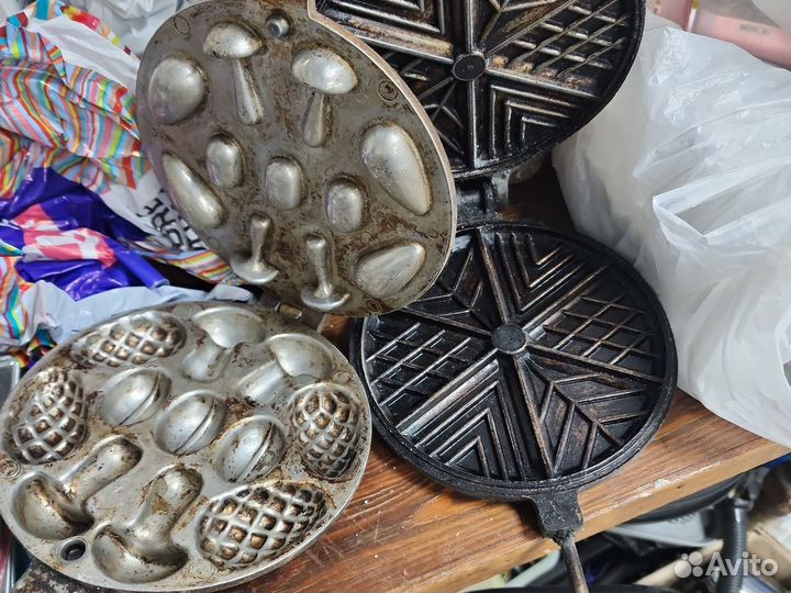 Орешница и вафельница из СССР