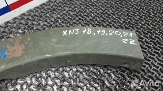 Молдинг крыла заднего правого mitsubishi pajero 4