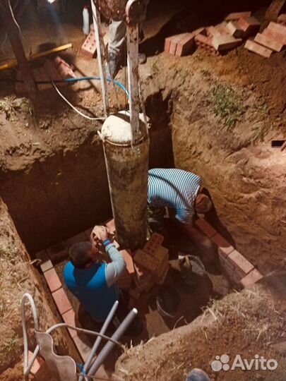 Сливная яма, канализация, септик