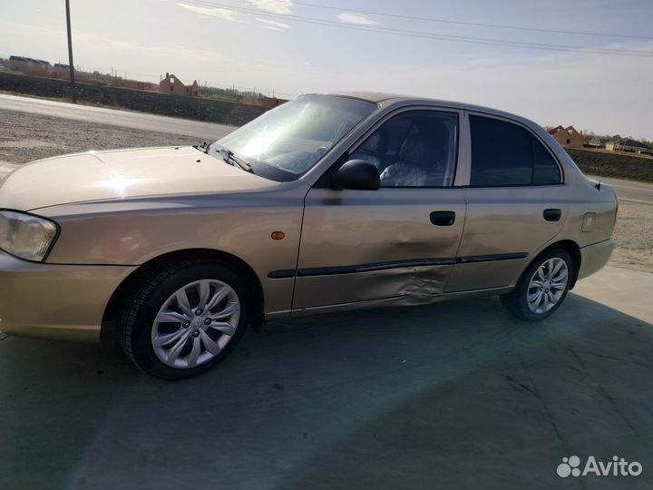 Hyundai Accent 1.5 МТ, 2006, 269 000 км