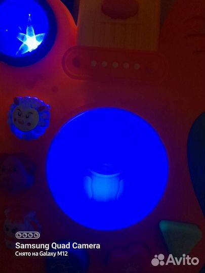 Новая Детская гитара (свет и музыка) в упаковке