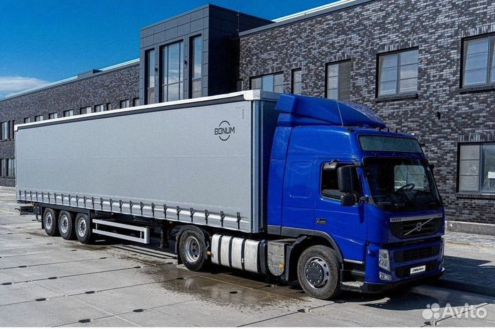 Полуприцеп шторный Bonum 914296-04, 2024