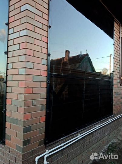 Гибкие окна для беседки / цвета на выбор