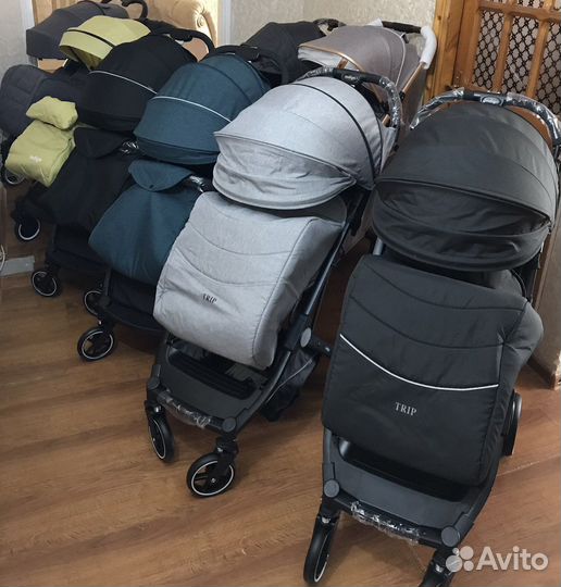 Коляски новые прогулочные всесезонные