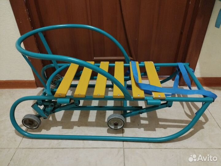 Санки на колесах