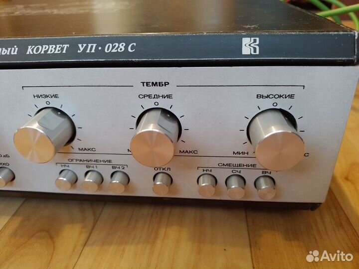 Предварительный усилитель Корвет уп-028С