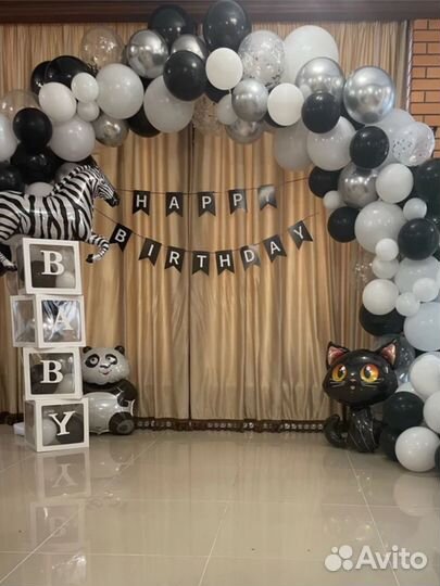 Кубики декор аренда