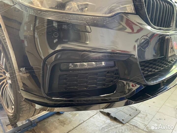 Сплиттер Юбка Губа BMW 5 G30