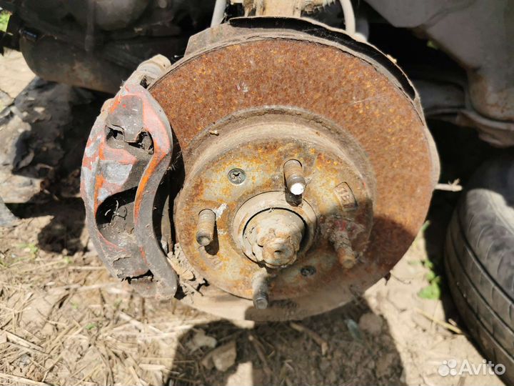 Передний суппорт Hyundai Getz 1 1.4 АКПП 2008 г