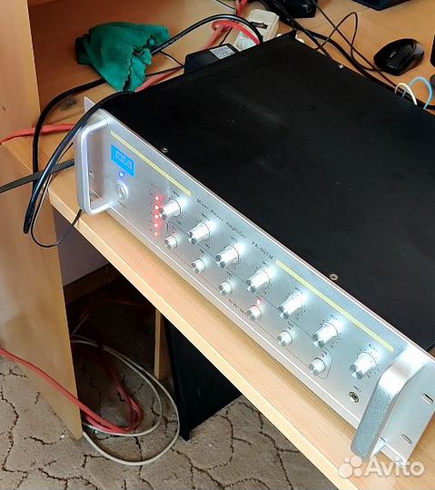 Комплект усилитель + уличные колонки Proaudio