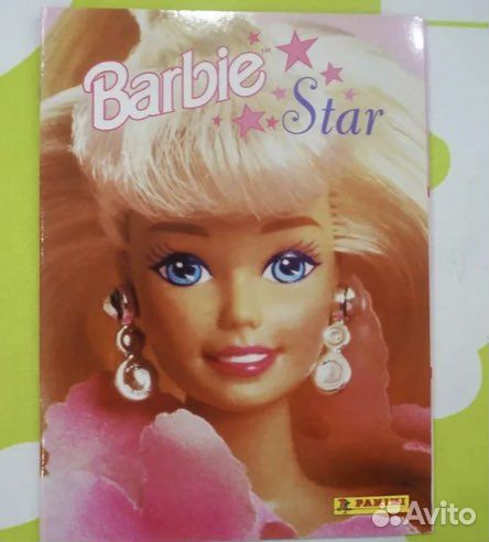 Наклейки Барби Star 1997 года и Барби 1993 года