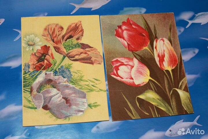 Открытки с цветами
