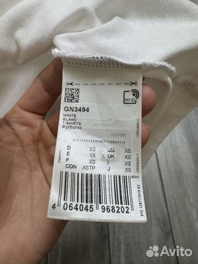 Футболка Adidas (XS) Оригинал