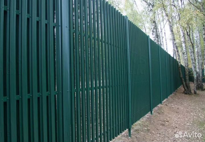 Забор металлический качественно быстро