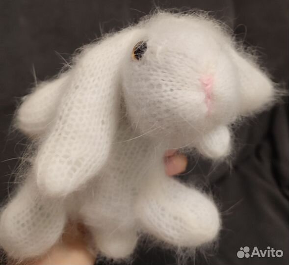 Игрушка зайчик кролик в люльке новый