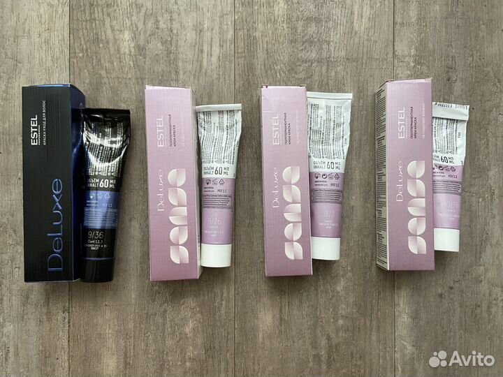 Краска для волос estel deluxe, безаммиачная