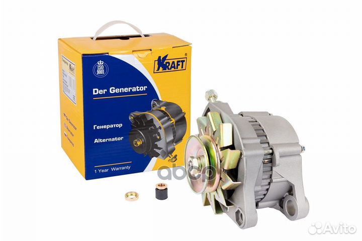 Генератор ваз 2101-2103, 2106, 2121 (50A) kraft