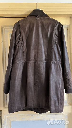 Винтажная куртка из натуральной кожи