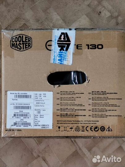 Mini itx корпус CoolerMaster Elite 130